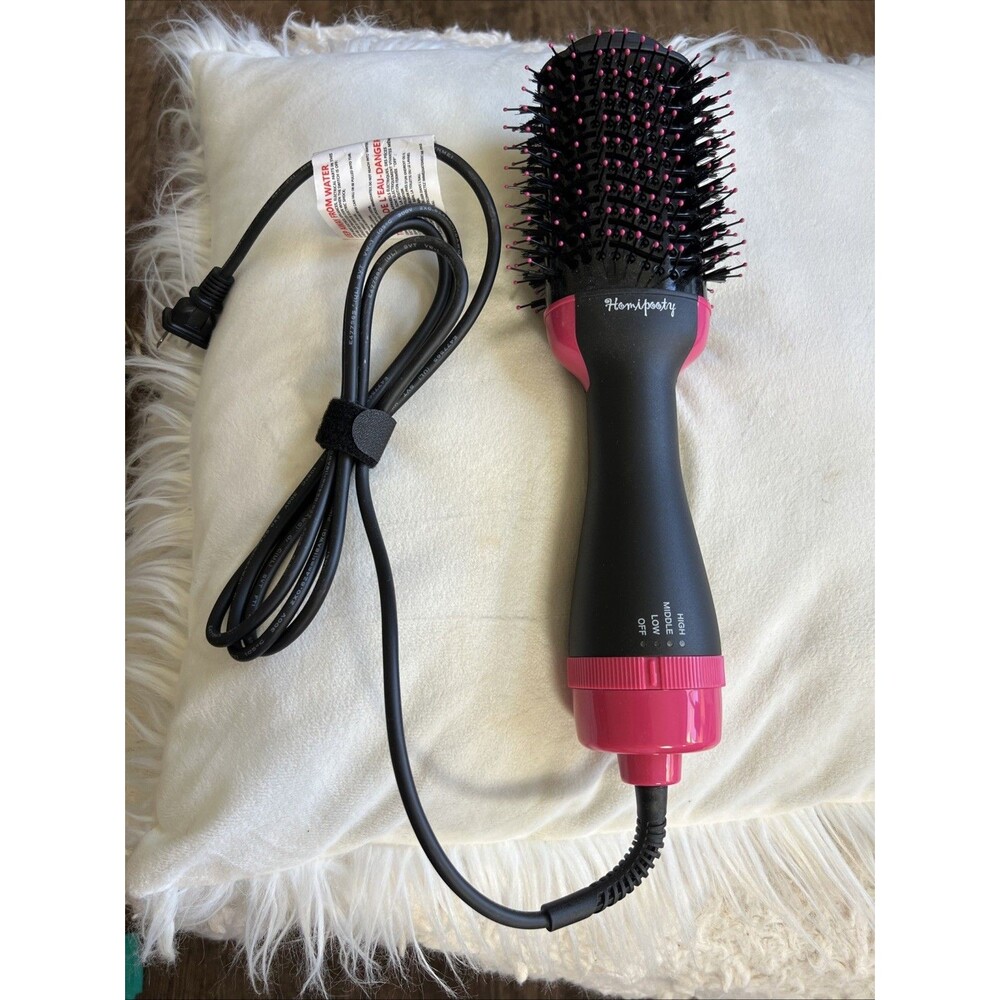 New! One-Step Hair Dryer & Styler! For Wet or Dry Hair! A Salon Style Blowout!
